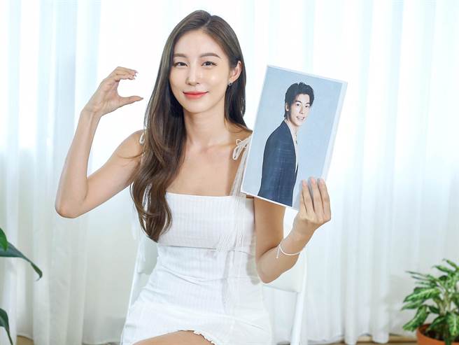 金寶拉最愛的台灣明星是許光漢。（粘耿豪攝）