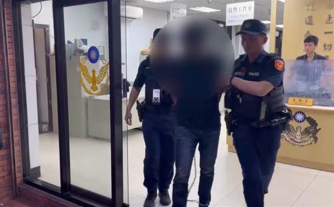 警方依杀人未遂罪移送单男至台北地检署。（新店警分局提供）
