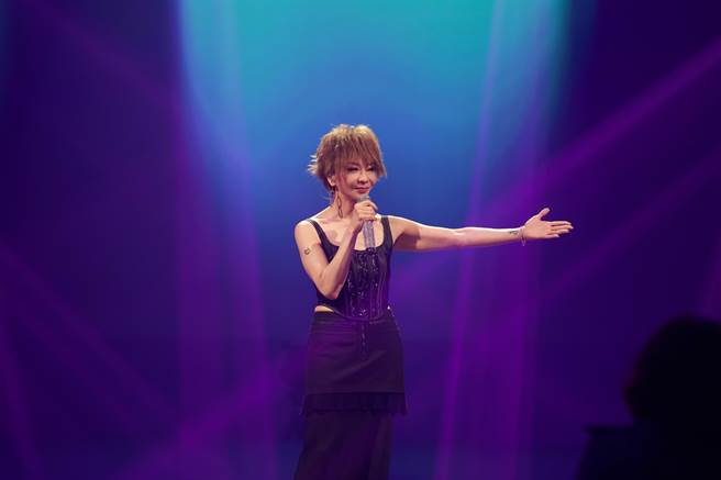 范怡文9日在台北举办「把自己宠坏」演唱会。（媒体栈提供）