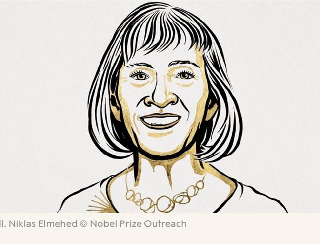 2023年诺贝尔经济学奖由美国经济史学家兼劳动经济学家高尔丁（Claudia Goldin）单独获奖项。资料来源／瑞典皇家科学院官网