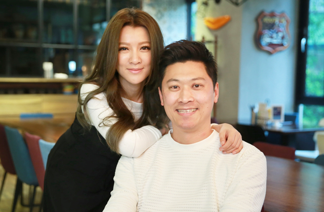 曾雅兰与侯昌明结婚多年感情依旧恩爱。（图／中时资料照片）