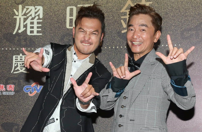 KID与吴宗宪因主持《综艺玩很大》，培养出深厚的师徒情谊。（图／中时资料照片）