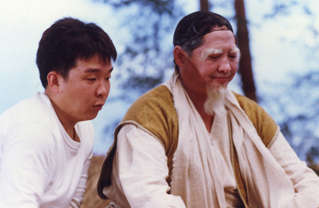 香港資深男星孟海（左）9日因食道癌過世，享壽65歲。（圖／中時資料照片）