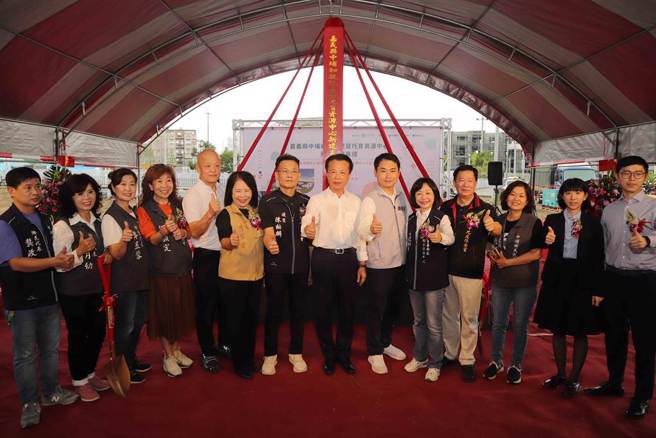 在各界期待下，嘉义县首座融合托婴暨托育资源中心正式动土开工，预计2025年下半年启用。（吕妍庭摄）