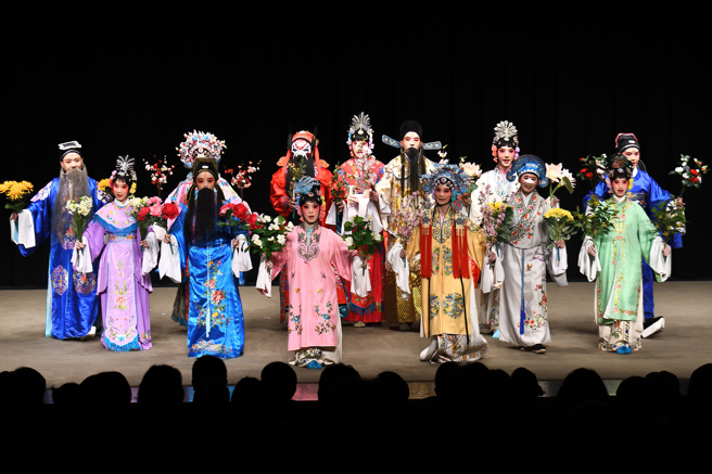 北医大崑曲社在大稻埕举办演出。（北医大提供）