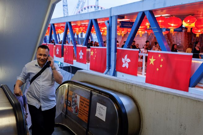 美国与大陆之间的竞争受全球关注。（图／路透社）