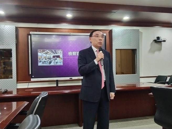 法务部长蔡清祥（陈志贤摄）