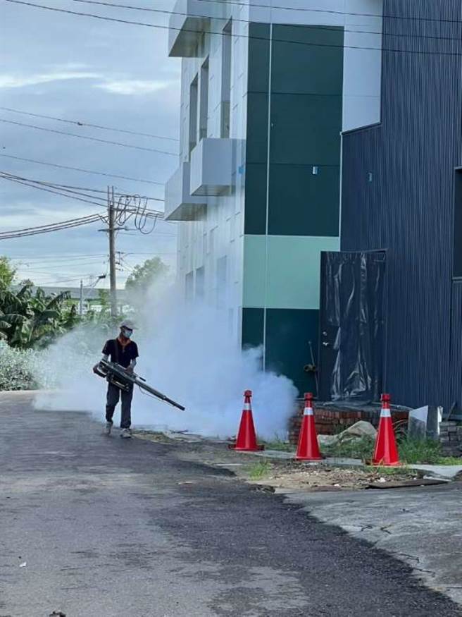 雲林縣登革熱11日新增6例，累計一舉突破500大關。（雲林縣政府提供／張朝欣雲林傳真）