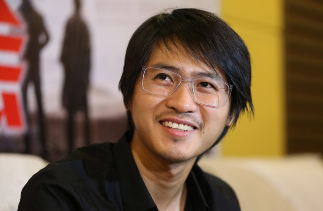 韩寒是知名作家兼导演。（图／中新社）