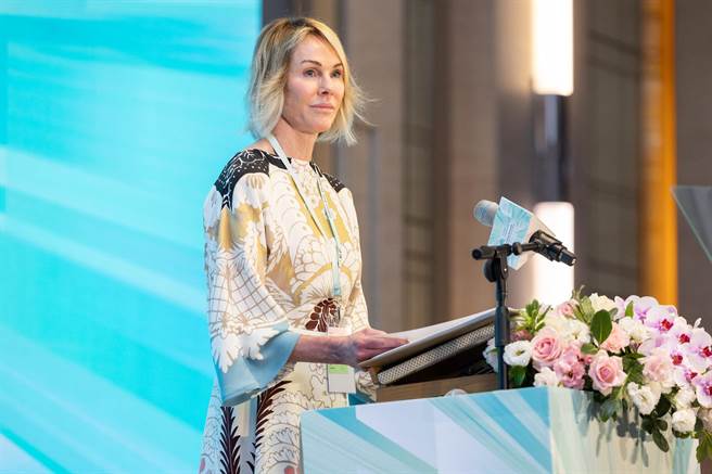 前美國駐聯合國大使克拉芙特(總統府提供)