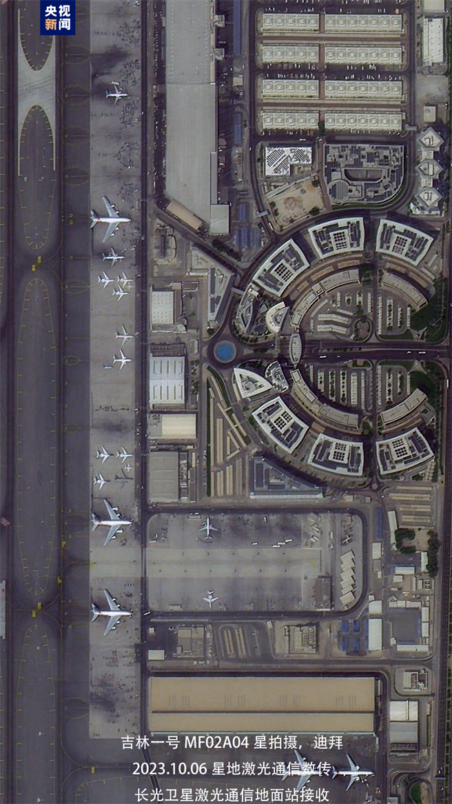 大陸首次實現獨家自主完成業務化應用星地雷射高速圖像傳輸試驗。（翻攝自大陸央視）