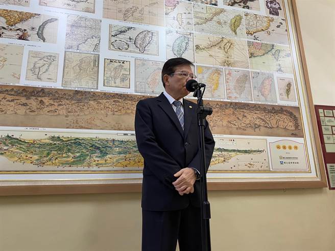 交通部长王国材。（陈佑诚摄）