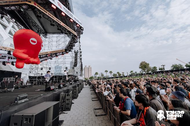日本夯团神不掷骰子首度海外演出登上打狗祭海风舞台，获多家日本媒体重视报导。（图片来源：高雄市文化局提供）
