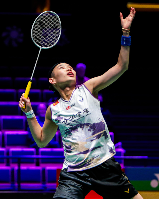 戴资颖在北极羽球公开赛晋级女单8强。（Badminton Photo提供）