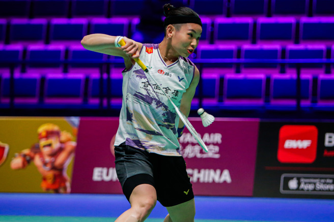 戴资颖在北极羽球公开赛晋级女单8强。（Badminton Photo提供）