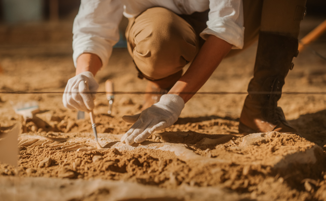 大陆南京大学在校内挖防空洞时，意外发现东晋帝陵，拥有1600多年前的歷史，墓里埋有许多奢华的陪葬品。(示意图/达志影像)