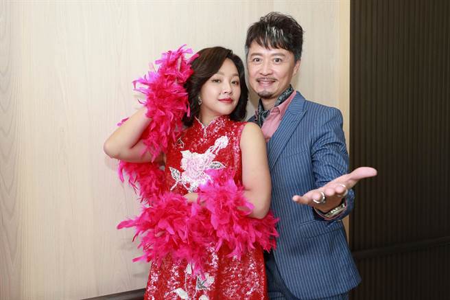 賴慧如與何豪傑接受訪問。（民視提供）