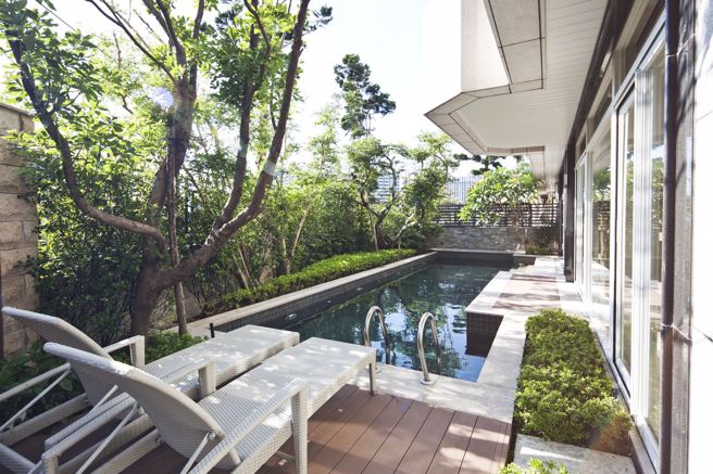 「水公园」正处于淡海新市镇核心，为区域少见villa电梯别墅产品。(图/水公园)