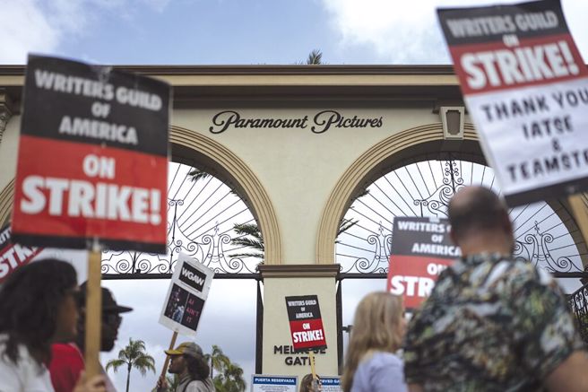 好莱坞罢工潮未停歇。（图／美联社）