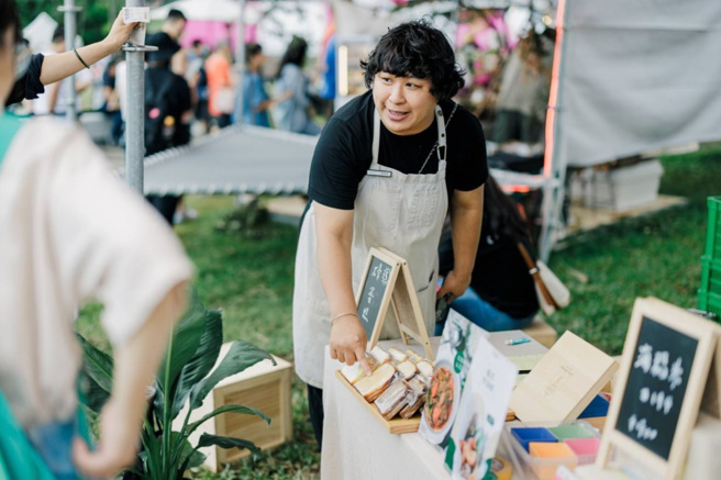 「美味圈圈市」假日市集。 (图/新北市政府文化局提供)