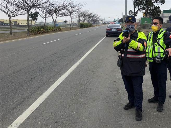 彰化县线西乡近日频传死亡车祸，和美警分局将从14日起展开为期3天的交通大执法勤务。（警方提供／孙英哲彰化传真）