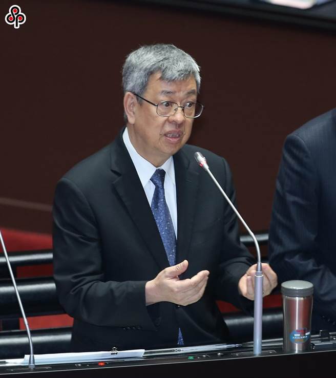 行政院长陈建仁今天到立法院备质询。（姚志平摄）