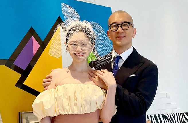 具俊晔去年和大S结婚（图／经纪人提供）