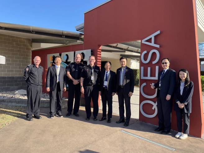 赴澳洲消防及紧急应变训练学院，北市消防安全机制大提升。(消防局提供)