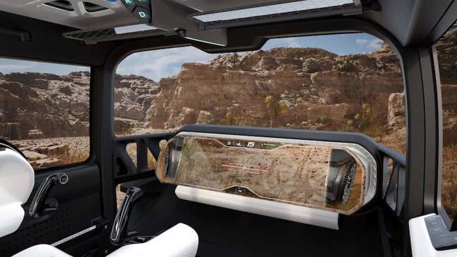 大尺寸的前擋風玻璃，提供駕駛寬闊視野。（圖／TOYOTA提供）