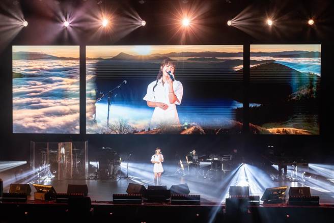 郑恩地14日在台北国际会议中心举办演唱会。（D-SHOW提供）