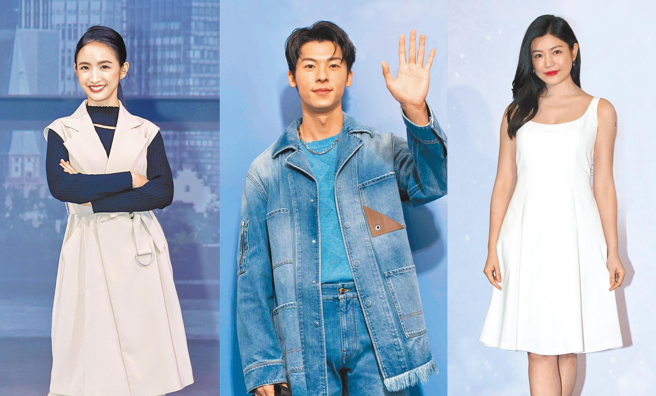 网友揭露大陆与台湾片酬惊人差距(左起林依晨、许光汉、陈妍希)。（图／中时资料照）