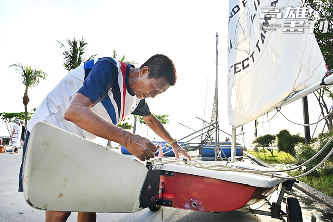 詹正峰的追风逐浪「疯」帆人生，已超过50年岁月。