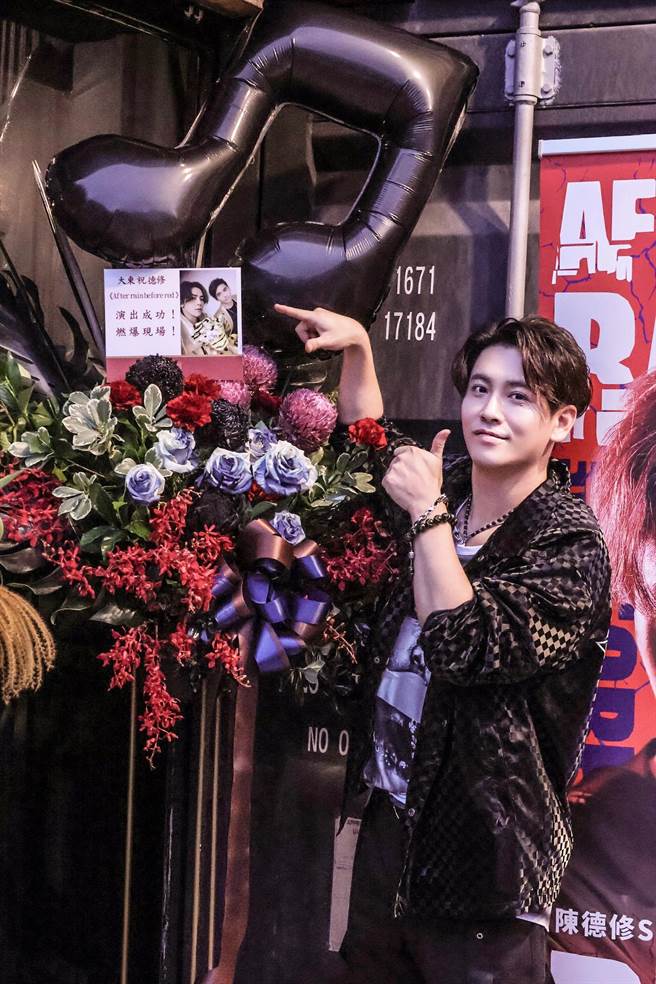 陈德修14日在台北举办签唱会。（陈德修工作室提供）