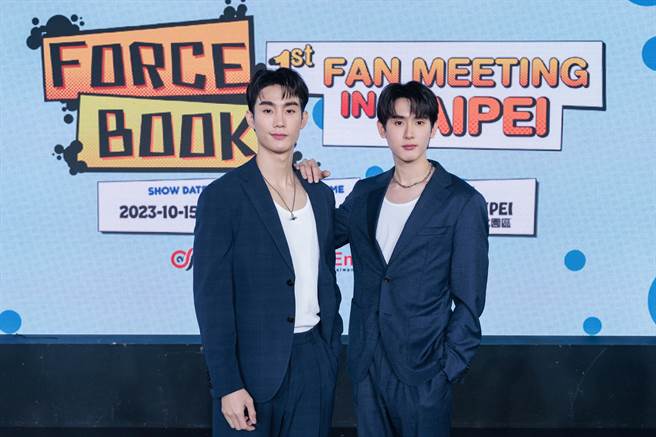 Force（左）和Book相識16年，多次合作BL劇。（無限娛樂提供）