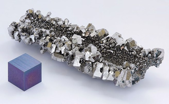 铌具有重要战略价值，虽然地殻含量不算少，但大多集中在接近地核位置，极难开採。(图／By Alchemist-hp via Wikipedia)