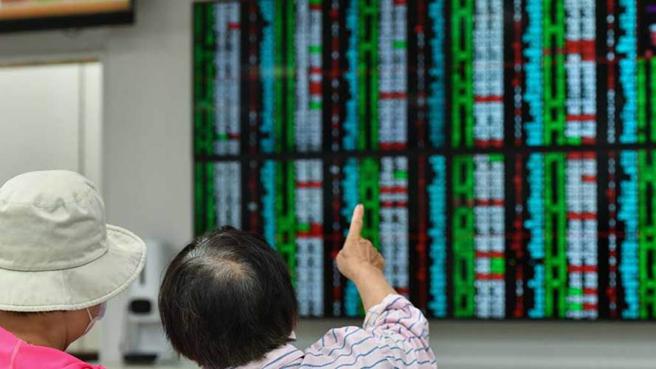 台股示意图。图／本报资料照片