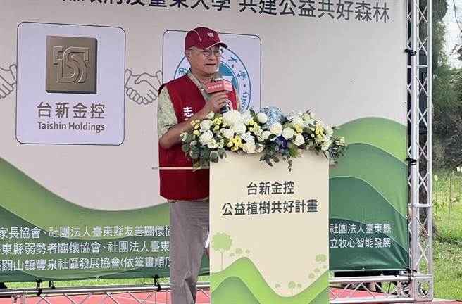 台新金控董事長吳東亮。（黃琮淵攝）