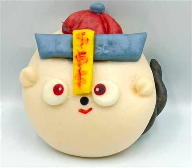 五吉殭尸馒头。(观旅局提供／蔡依珍桃园传真)