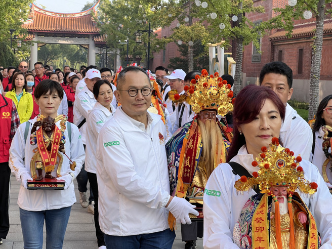「昆山妈」今起驾返台，连7天传香谛缘、赐福赐财。（主办方提供）