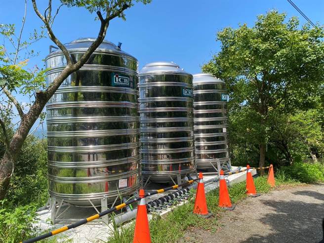 蓄水塔储备用水，让居民生活更便利。（新北市水利局提供／蔡亚桦新北传真）