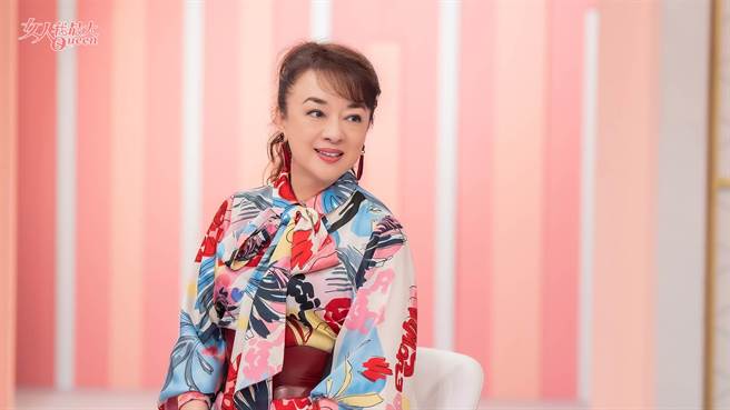 翁倩玉分享保养方式。（TVBS提供）