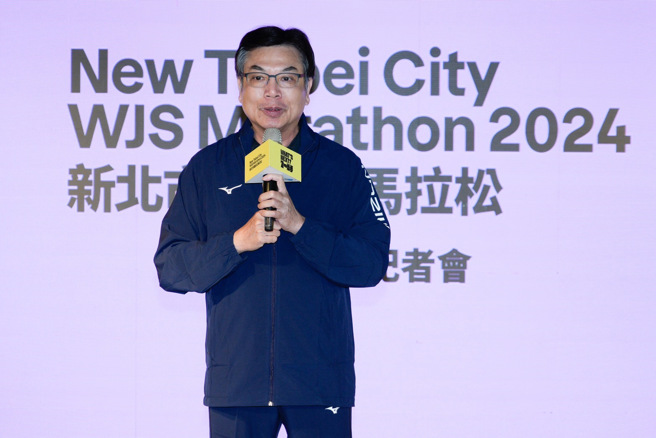 新北市代理市長劉和然歡迎跑友報名參加萬金石馬拉松。（新北市政府提供）