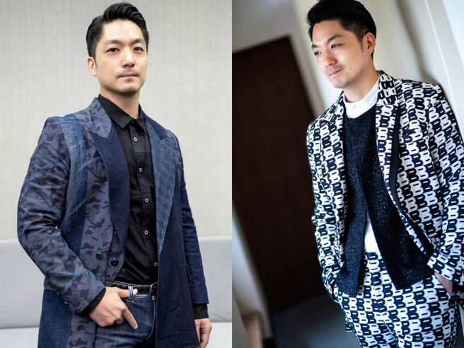 台北市长蒋万安为宣传台北时装周，特别穿上设计套装，引起网友热议。（台北市政府提供／刘彦宜台北传真）