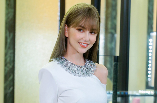 女星昆凌分享與世界球王羅傑費德勒的互動。（圖／中時資料照）