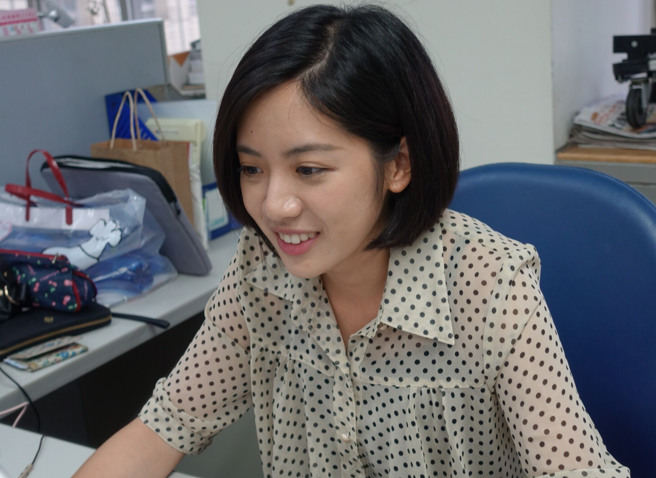 民眾黨台北市議員「學姊」黃瀞瑩。（資料照片）