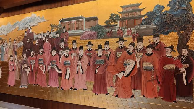 吉安「中國進士文化園」是大陸目前唯一以「進士」為主題 的文化遊園。（吳泓勳攝）