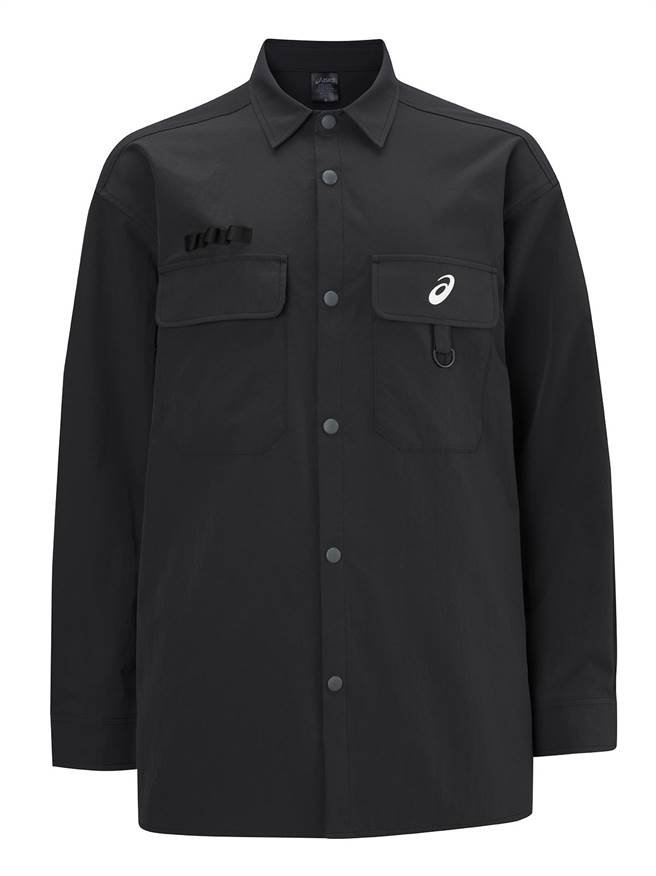ASICS工装系列长袖衬衫，3280元。（ASICS提供／朱世凯台北传真）
