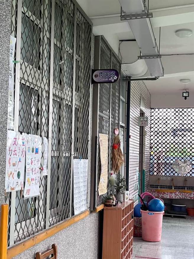 北斗国小附设幼儿园小朋友读的是「肉圆班」、「香菜班」，让乡亲直呼真的太可爱了，大讚老师有创意。（民眾提供／吴建辉彰化传真）