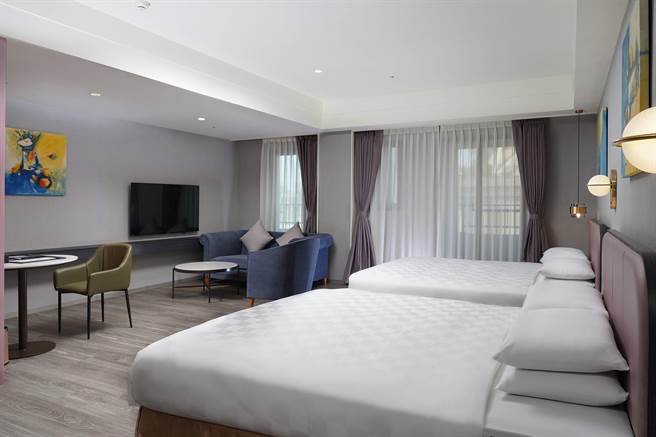 為了方便民眾提前規畫旅遊行程，義大天悅飯店已經於9月下旬開賣跨年3天2夜住房專案。（義大世界提供／林瑞益高雄傳真）