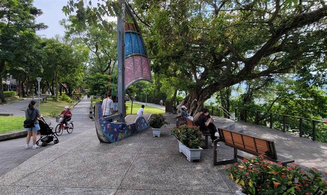 桃园大溪中正公园改善工程，1期预计2024年3月动工。(吕筱蝉摄)